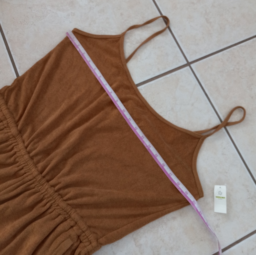 Aerie Mustard Terry Jumpsuit - Picture 4 of 14